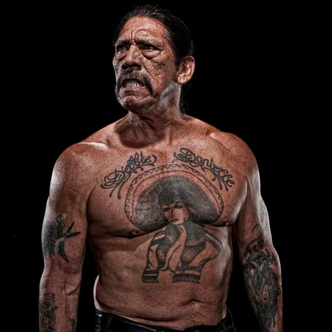 Discover the Story Behind Danny Trejo's Desperado Chest Tattoo