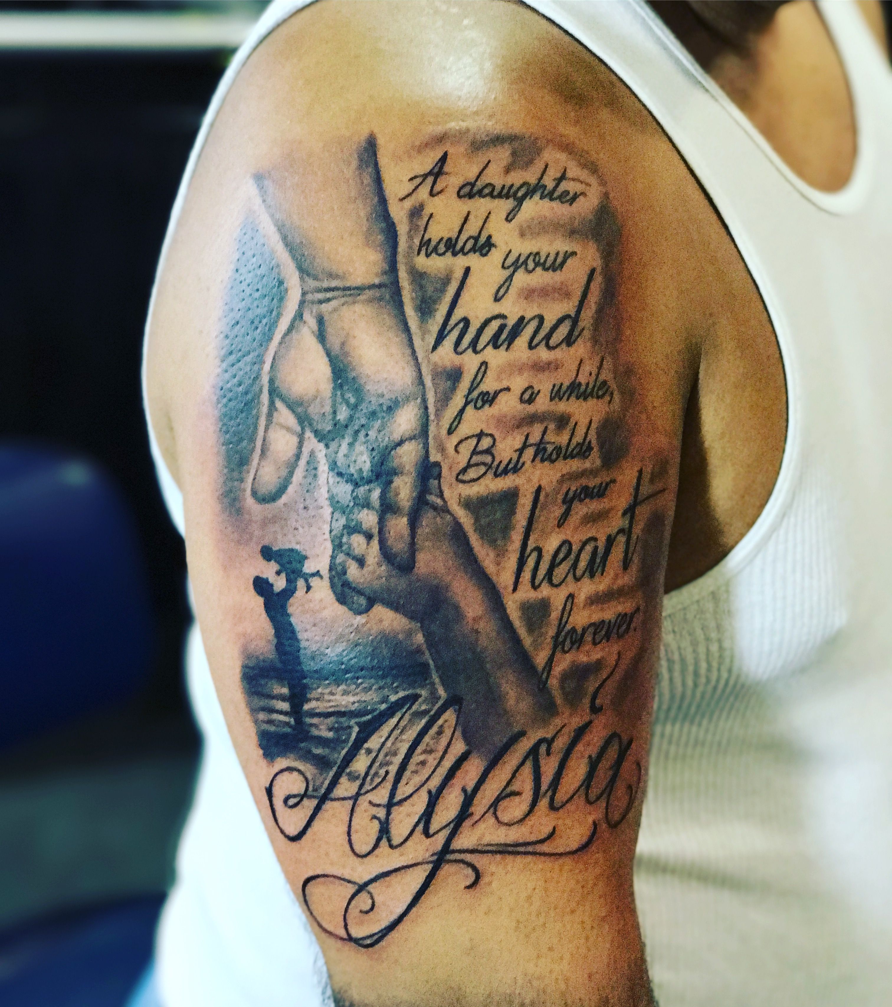 Daughter Tattoos For Dads With Names