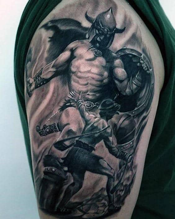 5 Stunning David Vs Goliath Tattoo Designs