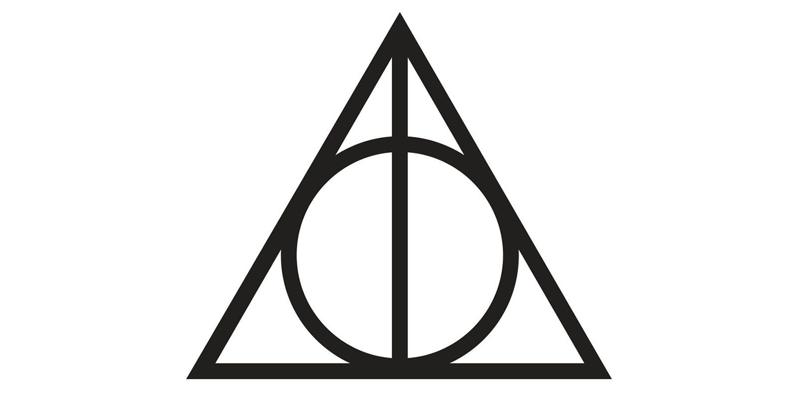 Deathly Hallows Harry Harry Potter Magic Potter Symbols Triangle