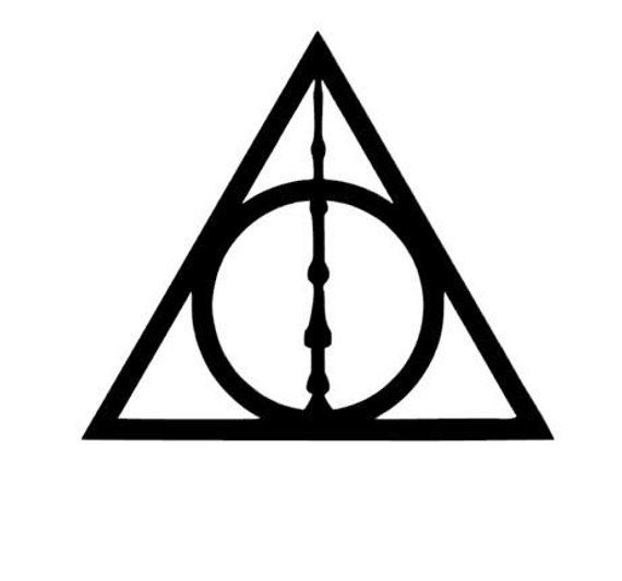 Deathly Hallows Symbol Coaster Idea Harry Potter Stencils Harry Potter