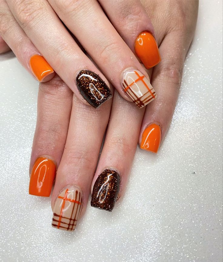 Deer Nails November Nail Designs Fall Acrylic Nails Fall Nails Wide