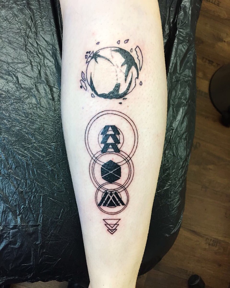 Destiny Video Game Tattoo Ideas for Fans