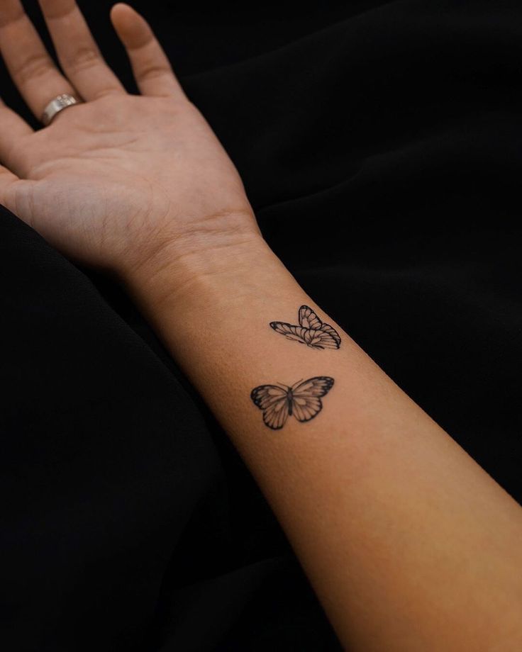 Details 80 Small Butterfly Tattoo On Arm Best In Coedo Com Vn