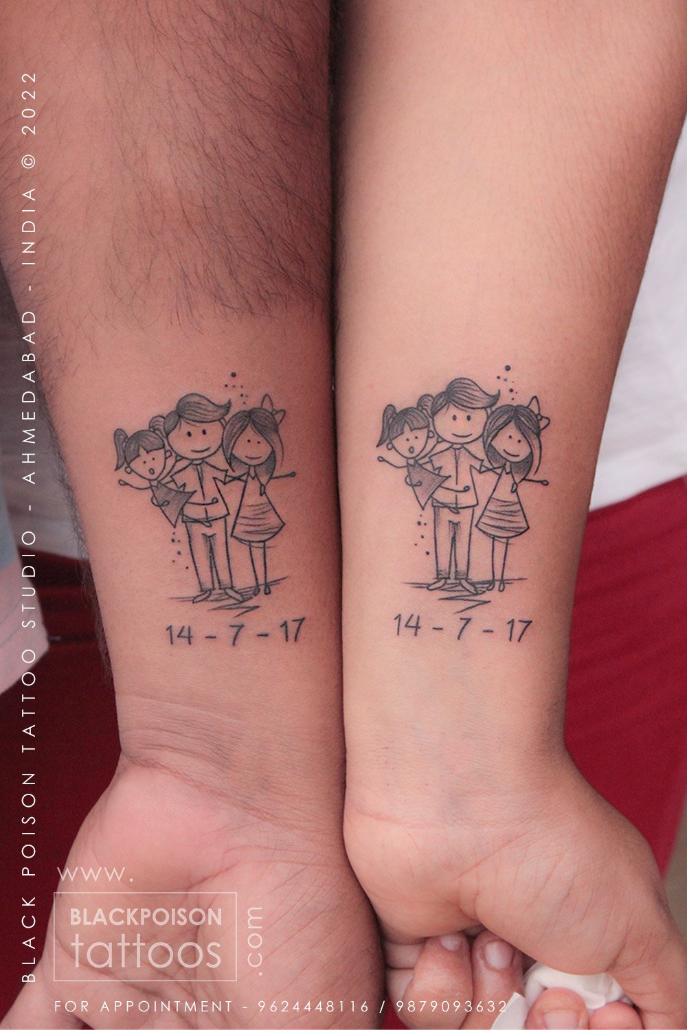 Details 81 Father And Daughter Tattoo Designs In Cdgdbentre