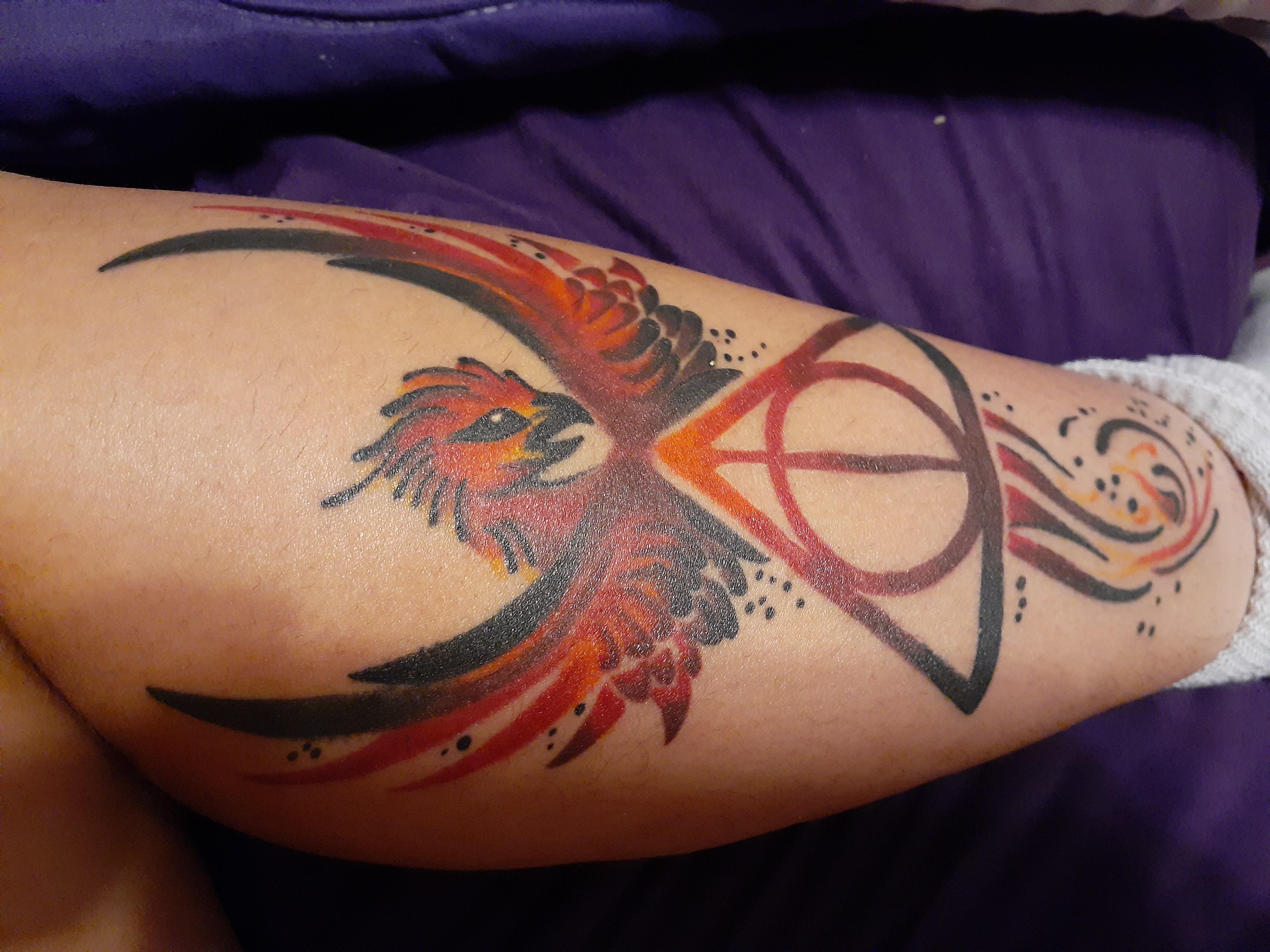 Details 82 Harry Potter Phoenix Tattoo Latest In Cdgdbentre