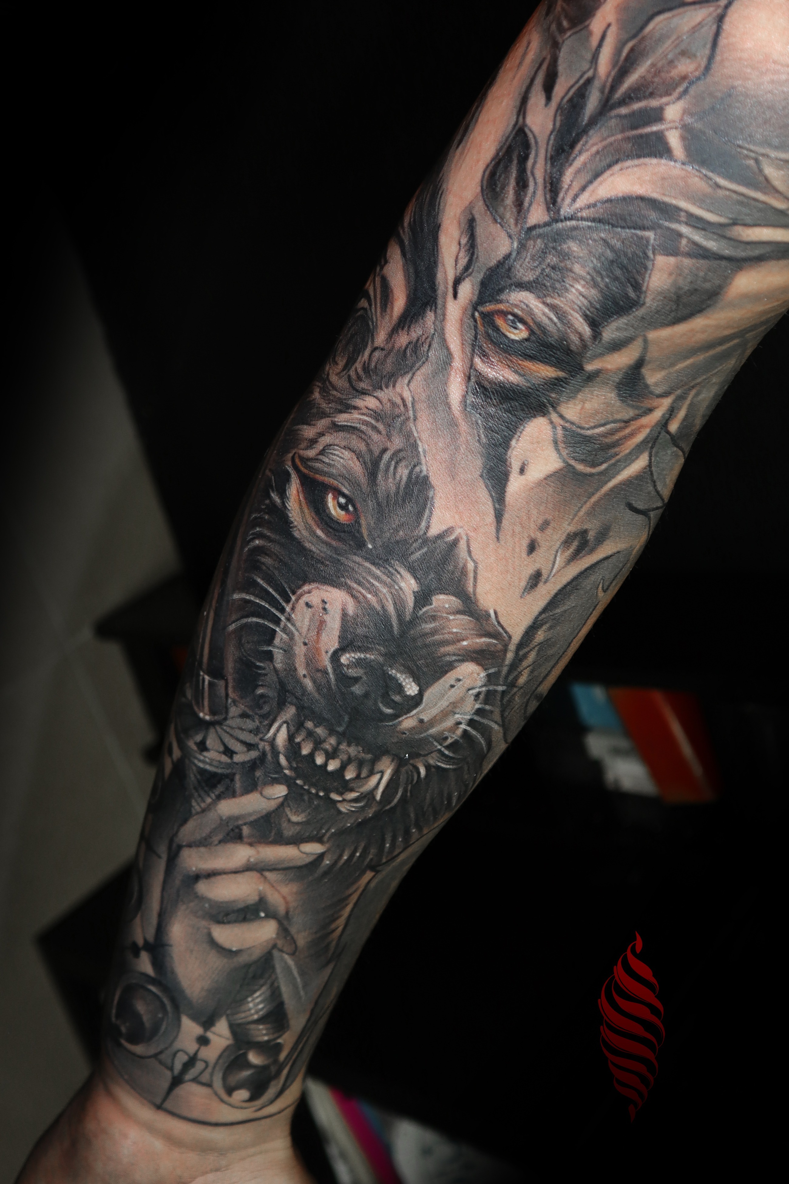 Details 84 Wolf Tattoo Designs For Men Best In Coedo Com Vn