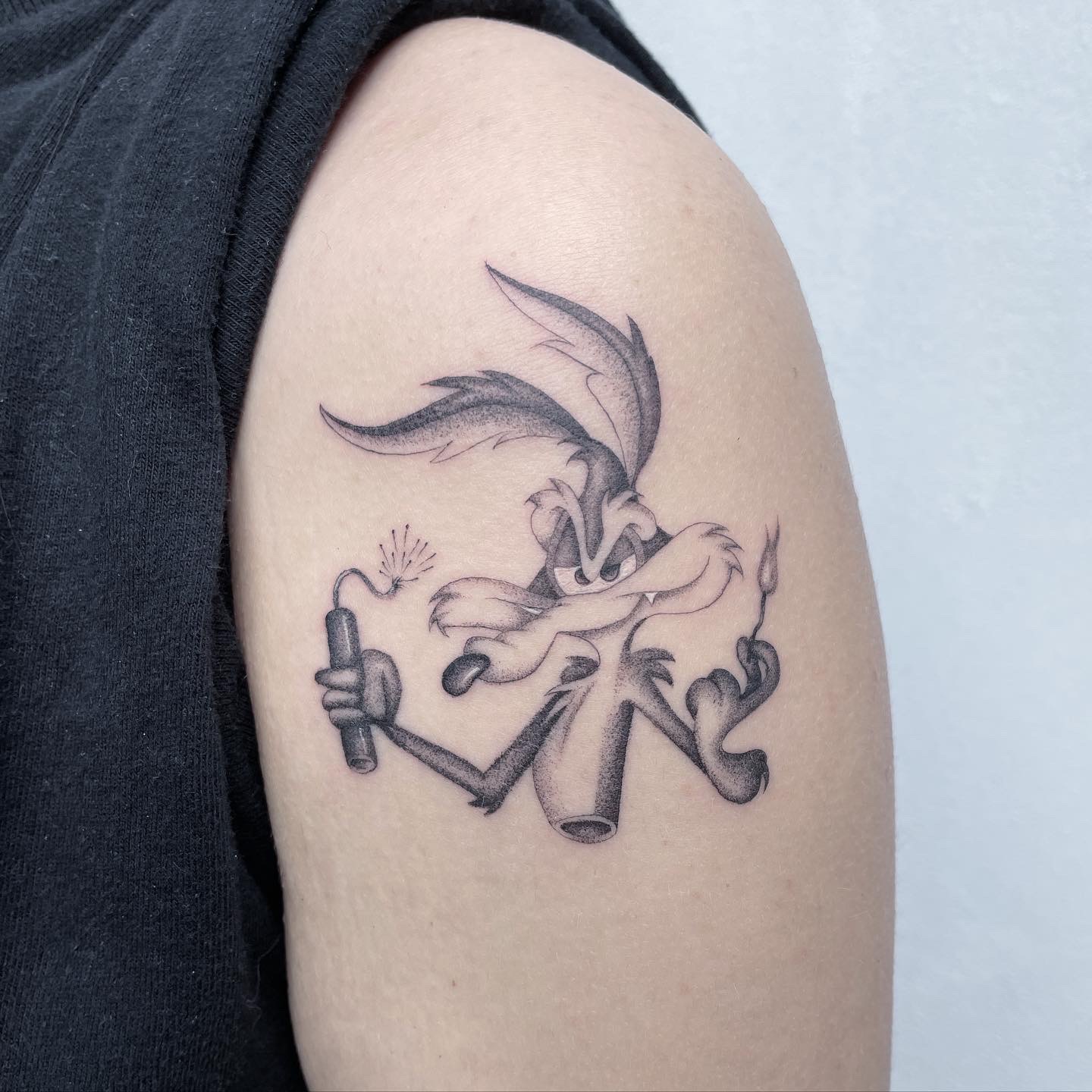 Details More Than 57 Wile E Coyote Tattoo Latest In Coedo Com Vn