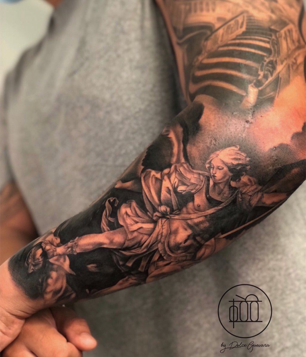 Details More Than 69 Saint Michael Forearm Tattoo Best In Eteachers