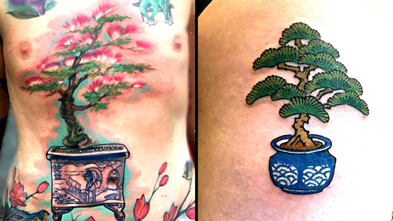 Details More Than 70 Small Bonsai Tree Tattoo In Coedo Com Vn