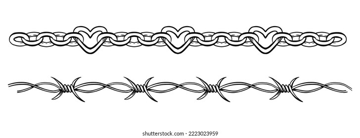 Details More Than 77 Barbed Wire Tattoo Stencil In Cdgdbentre