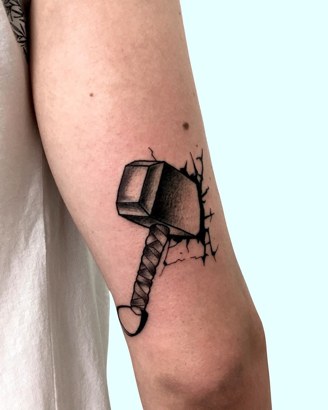 Details More Than 91 Simple Thor S Hammer Tattoo In Cdgdbentre