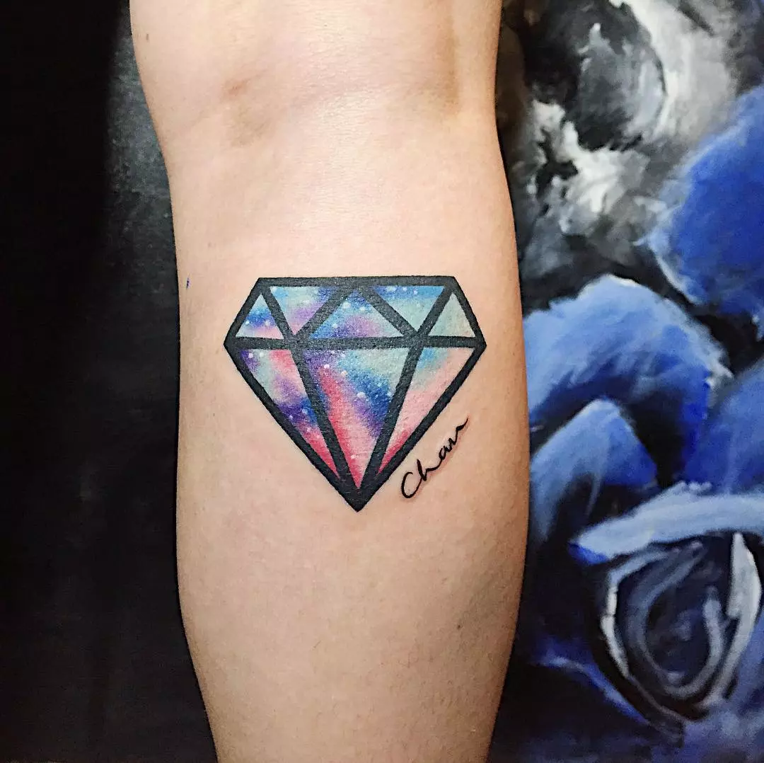 Diamond Tattoos Designs Ideas And Meaning Tattoos For You