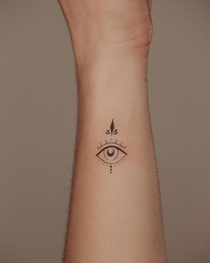 Discover 71 Evil Eye Wrist Tattoo Latest In Cdgdbentre