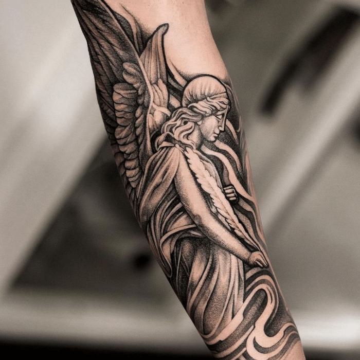 Discover 71 Guardian Angel Forearm Tattoo In Eteachers