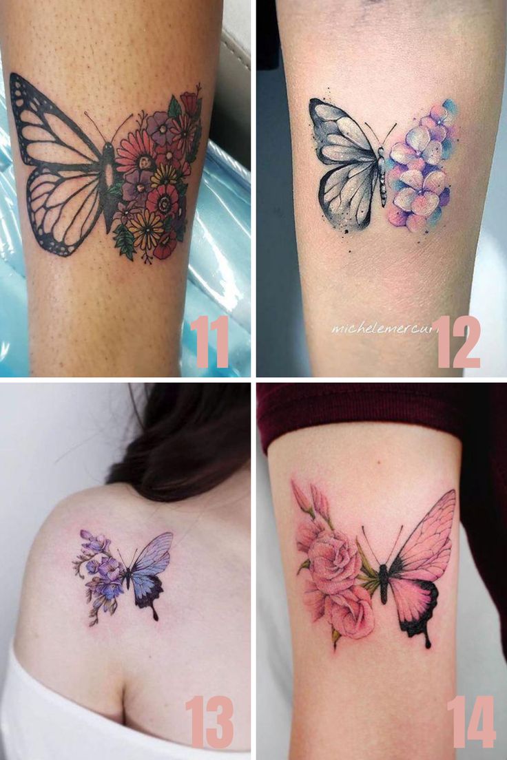 Discover More Than 75 Butterfly Tattoo Half Flowers Latest In Eteachers