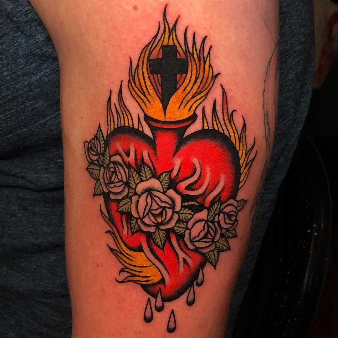 Discover More Than 75 Hearts Of Fire Tattoo Thtantai2