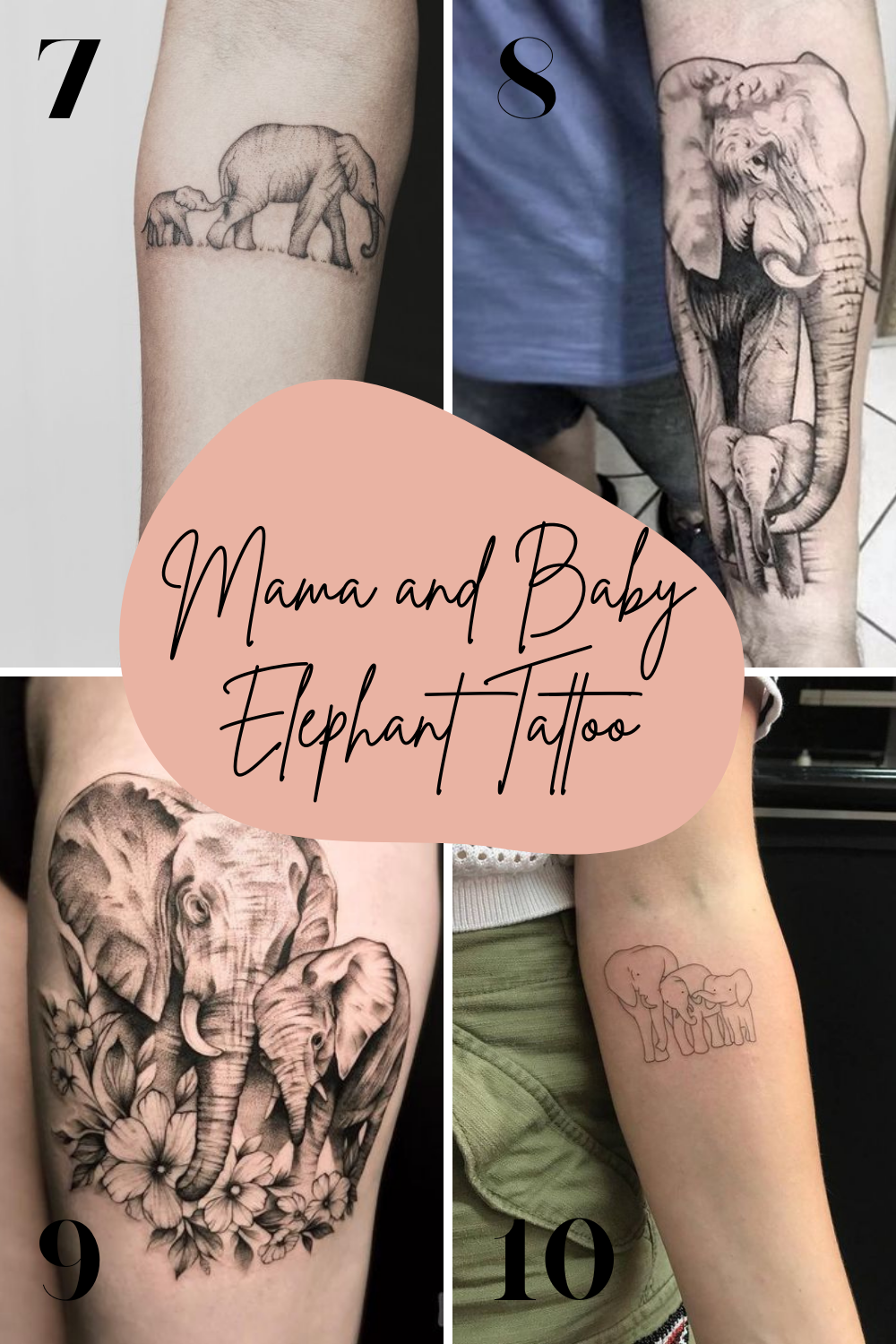 Discover More Than 81 Mother Daughter Elephant Tattoos Latest In