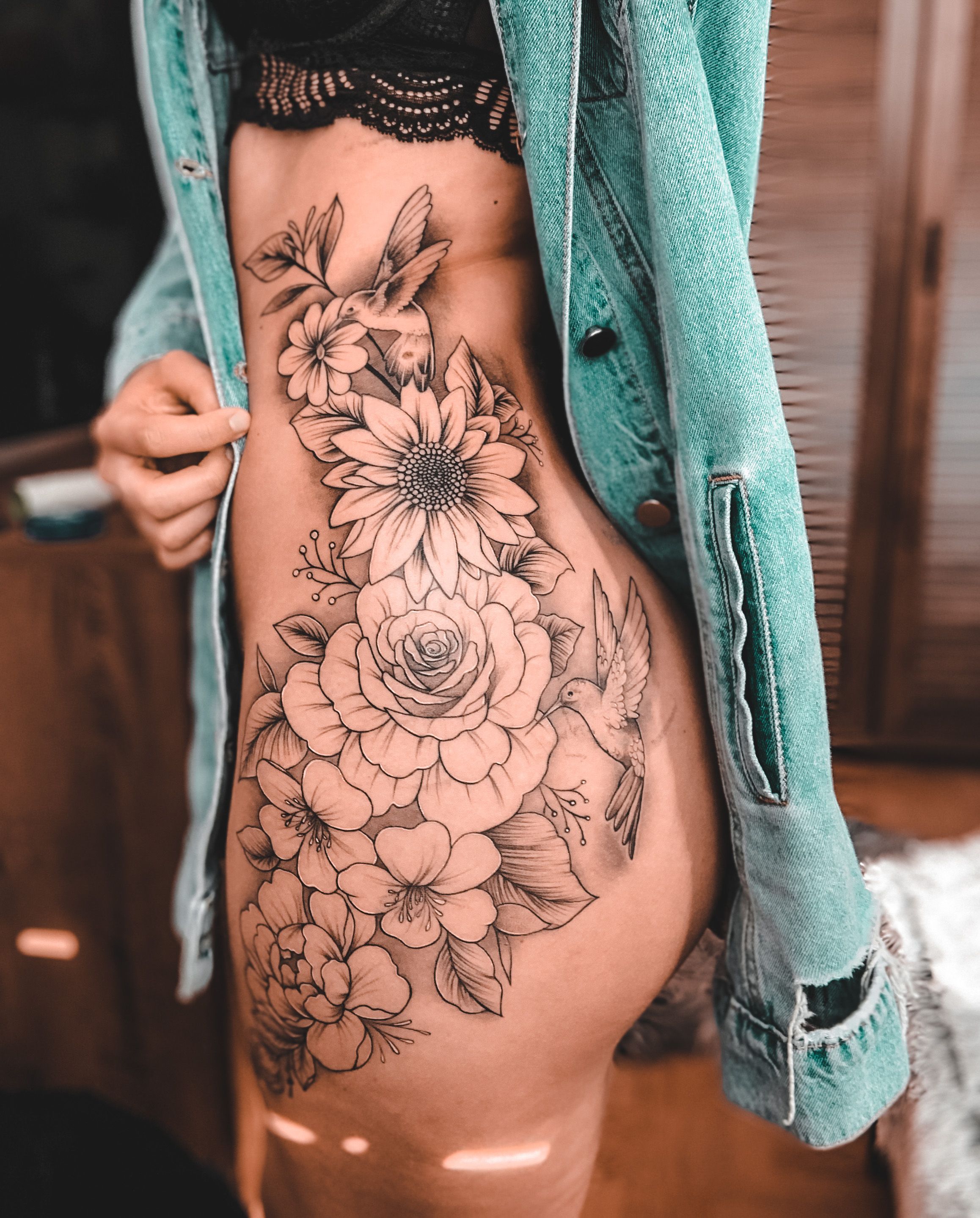 Discover More Than 84 Meaningful Side Thigh Tattoos In Coedo Com Vn