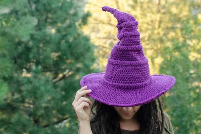 Diy Whimsical Witch Hat Halloween Crochet