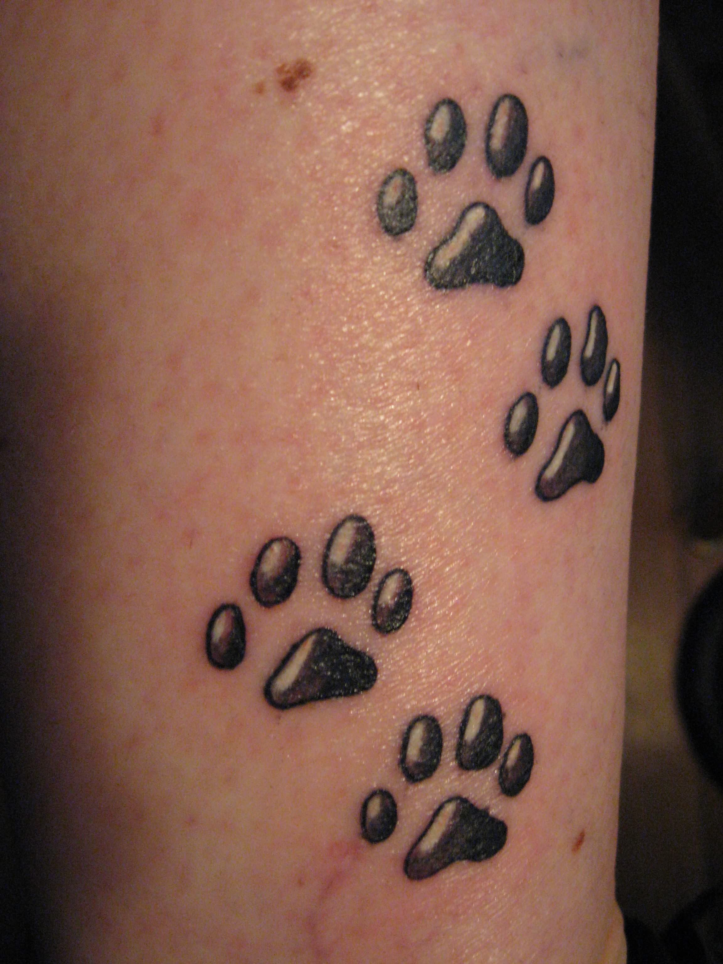 The Perfect Dog Paw Print Tattoo Ideas