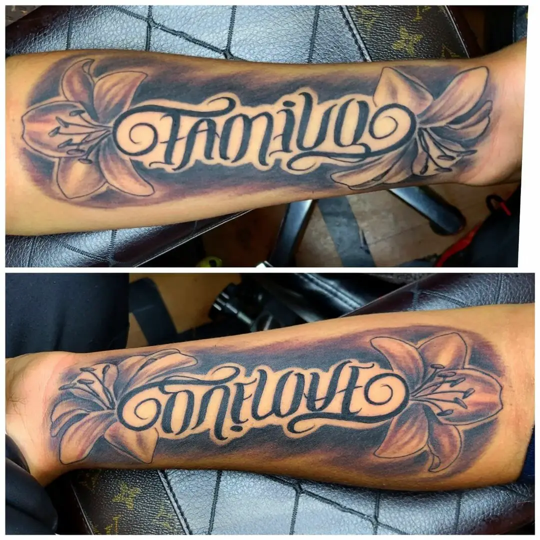 Double Meaning Ambigram Tattoo: Unique Ink Designs