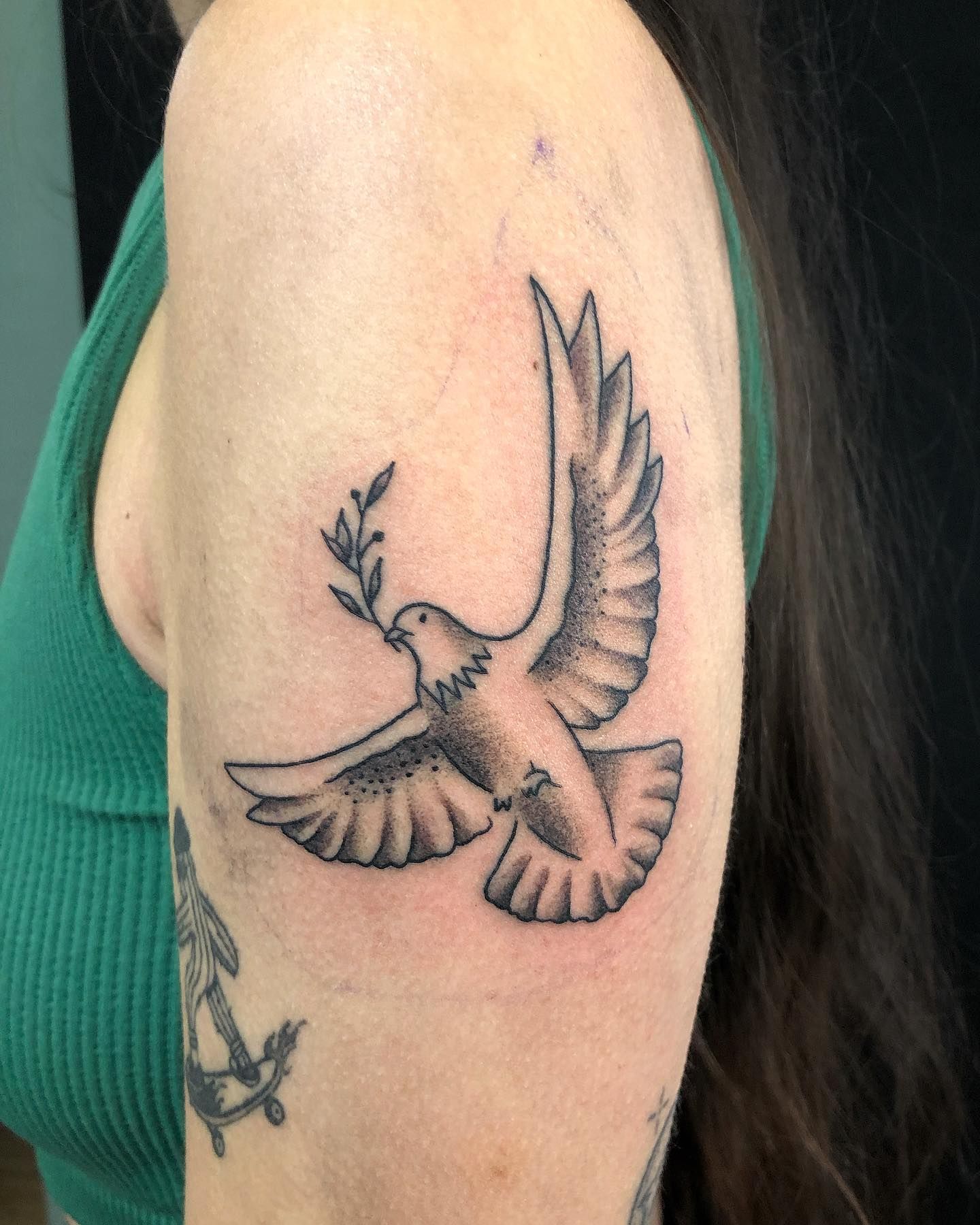 Dove Tattoo Pictures Flying Dove Tattoo Meaning Animals Pinterest