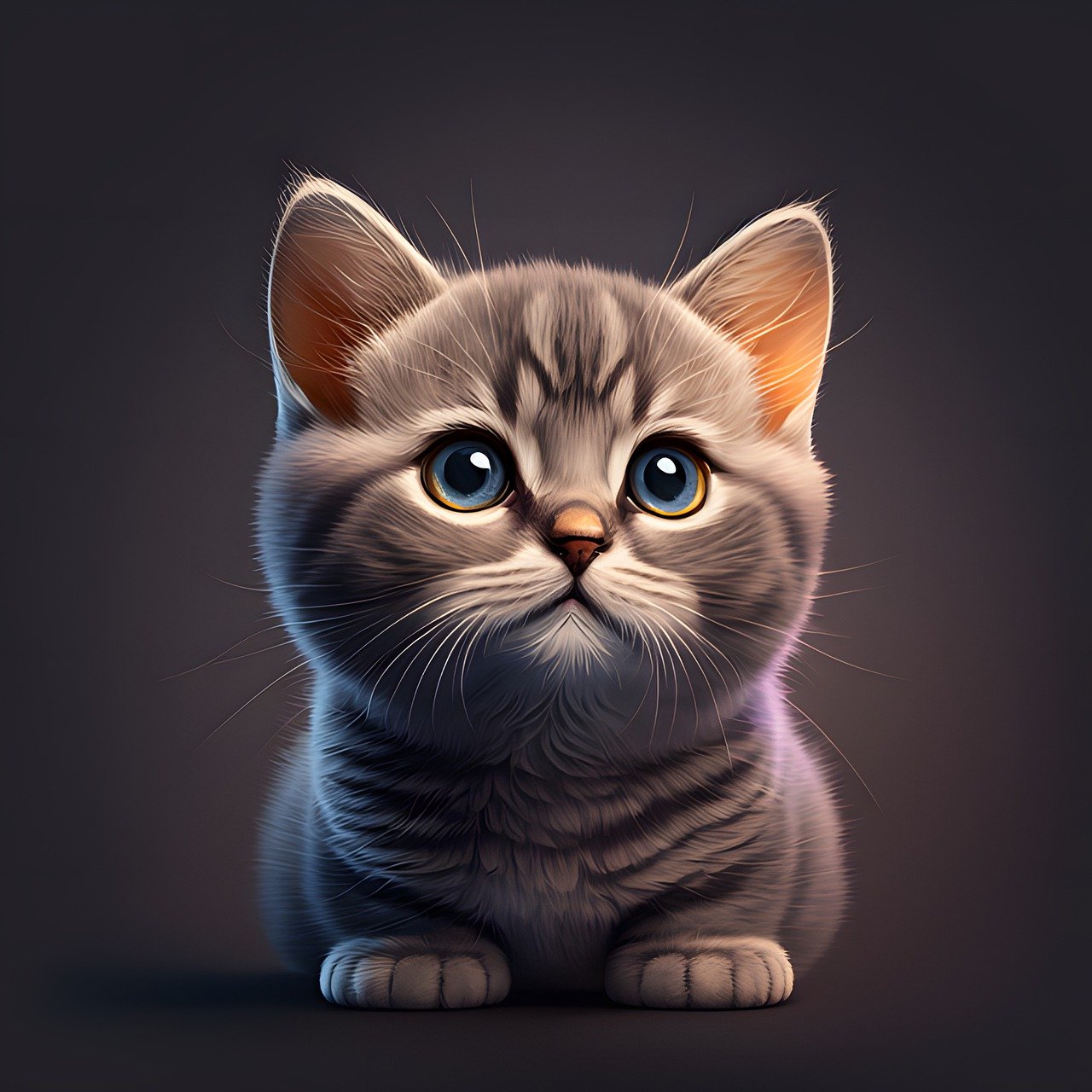 Download Ai Generated Pet Cat Royalty Free Stock Illustration Image