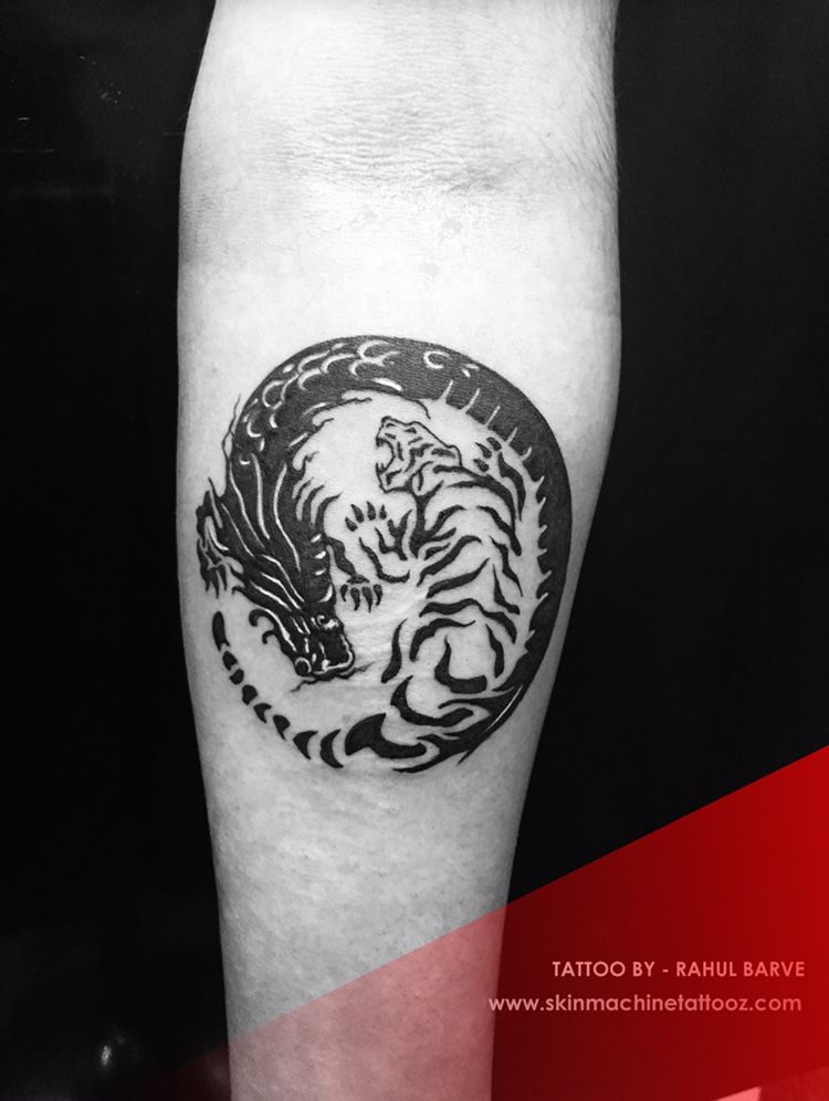 Dragon And Tiger Tattoos Designs And Ideas Yin Yang Tattoos Dragon