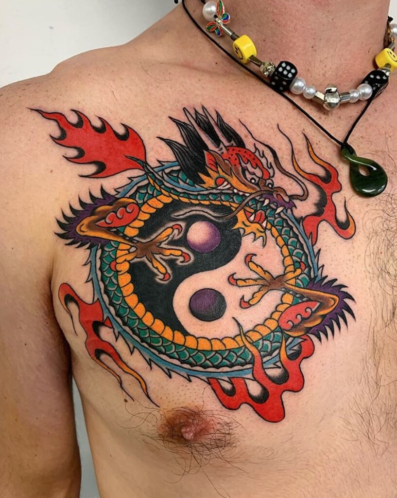 Dragon Yin Yang Tattoo Artofit