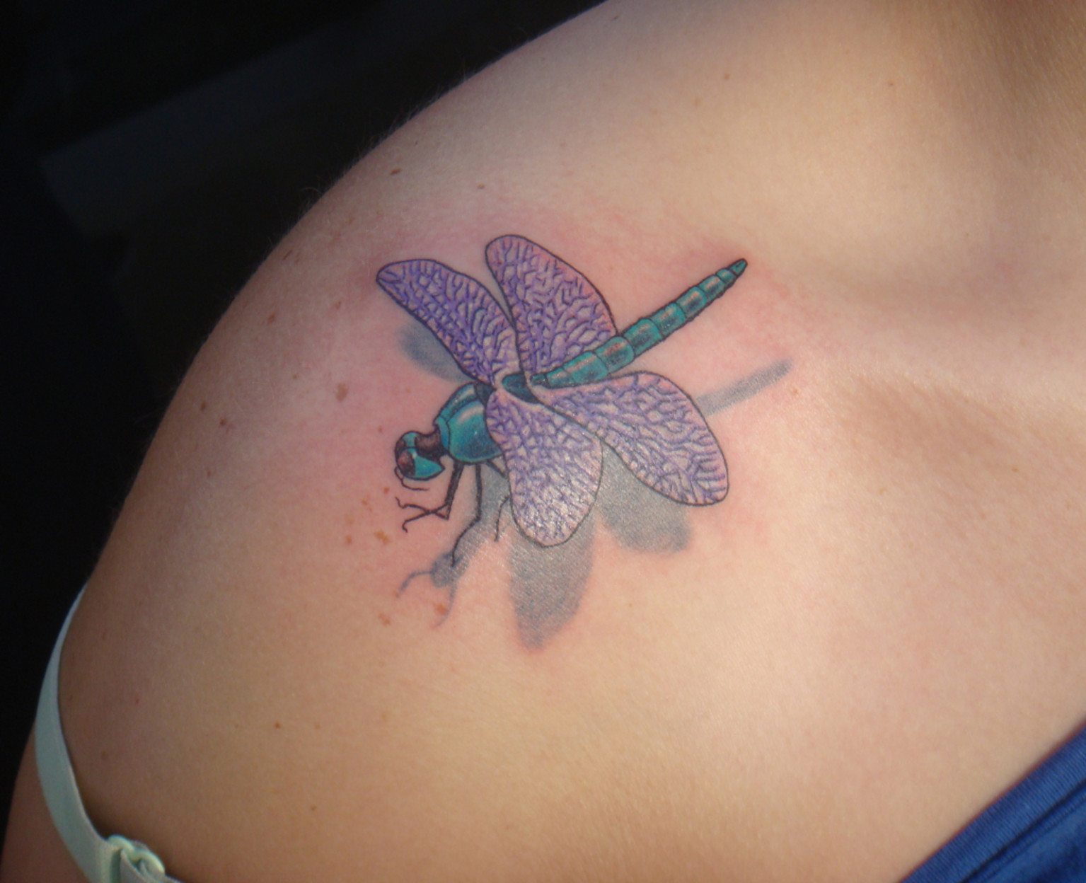 Dragonfly Tattoo Design For Women