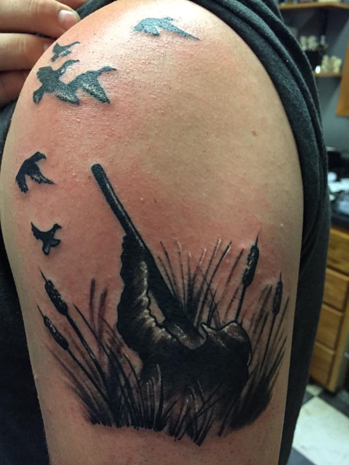 Duck Hunting Tattoos Designs Ideas And Meaning Tattoos For You