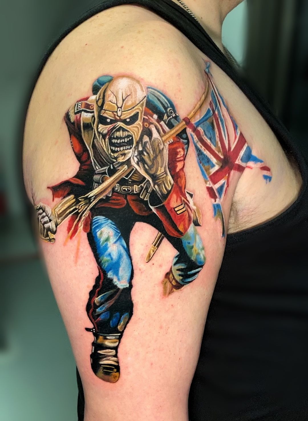 Eddie Iron Maiden Tattoos Designs Maiden Eddie Iron Tattoo Staci