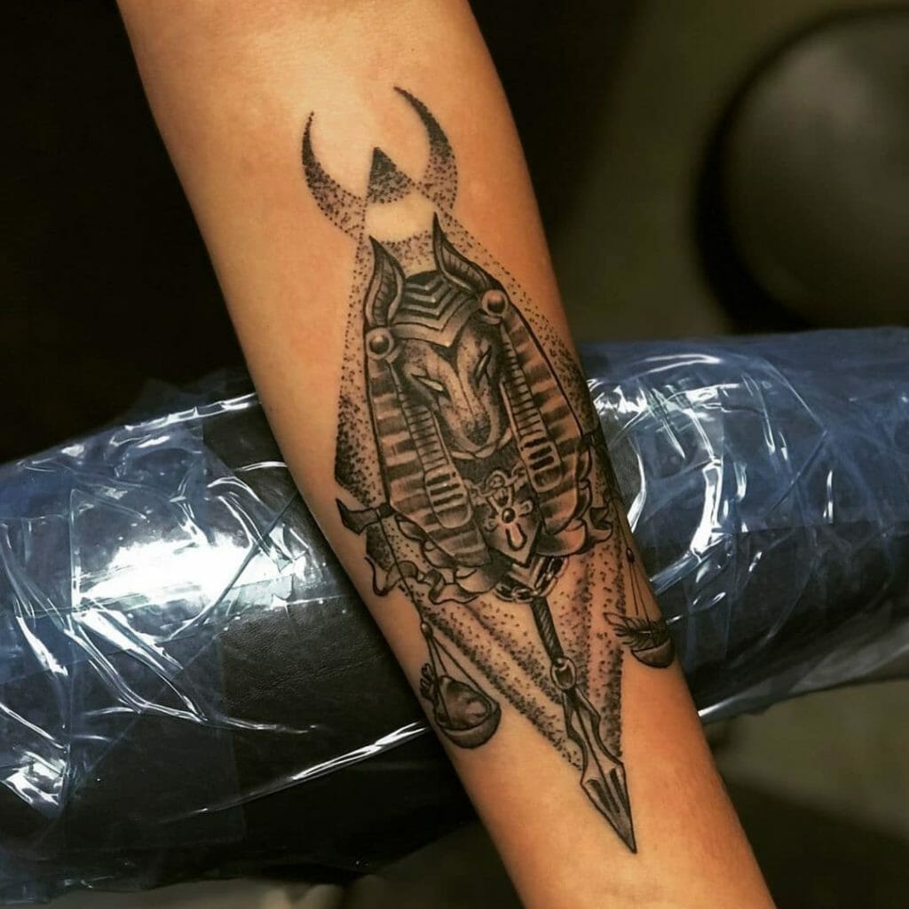 Egyptian Tattoos for Guys: Timeless Ink Inspiration