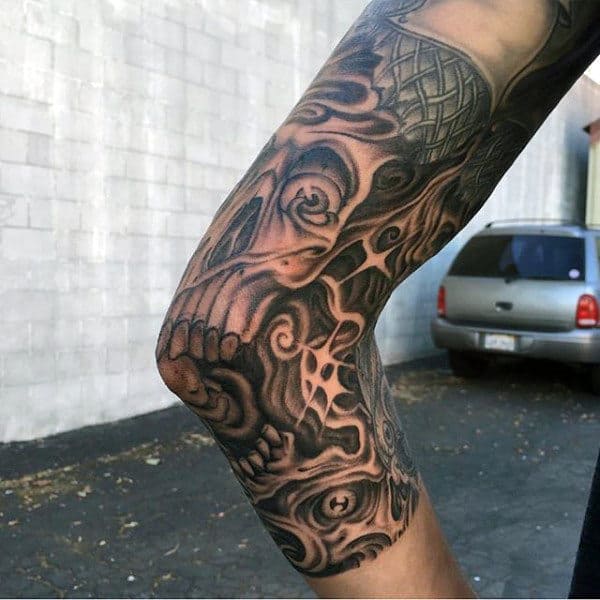 Elbow Tattoo For Men