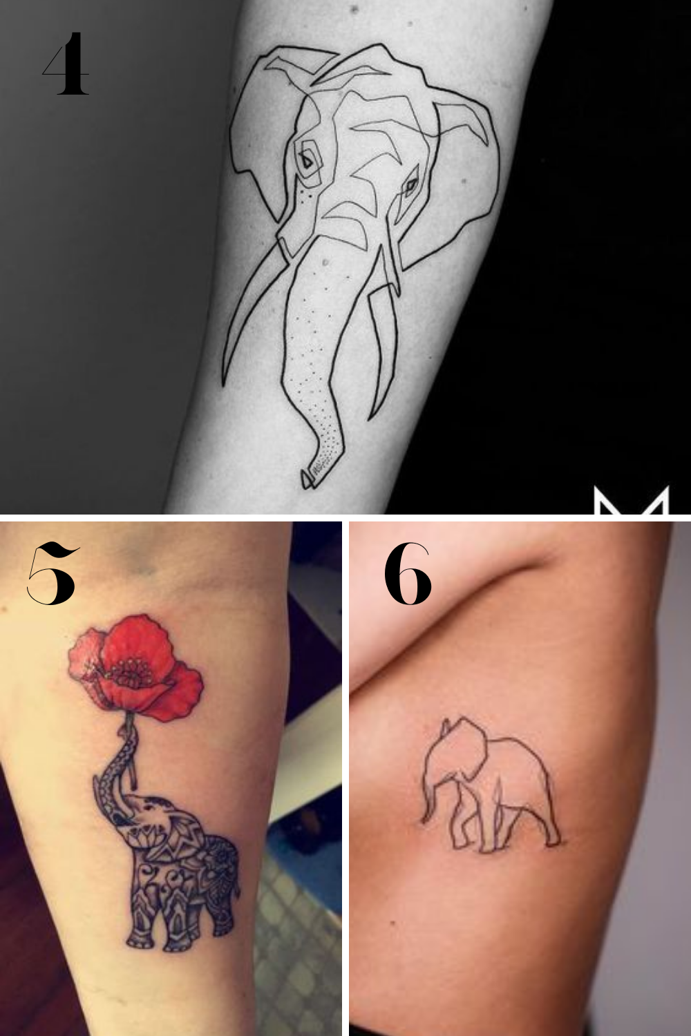 Elephant Tattoo Meaning What Do Elephant Tattoos Symbolize