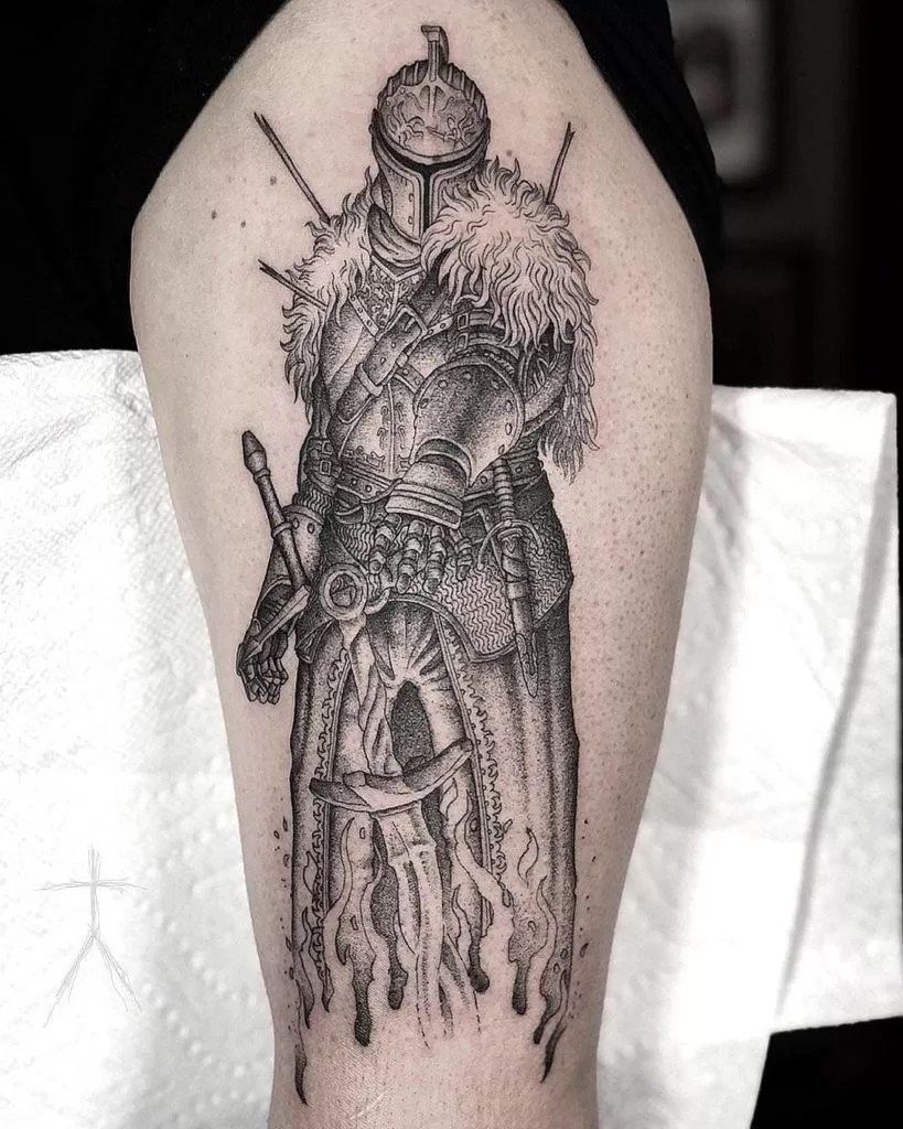 Embrace The Darkness Exploring The World Of Dark Souls Tattoos