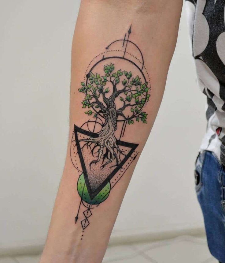 Enchanting Tree Arm Tattoo Ideas With Symbolic Meaning