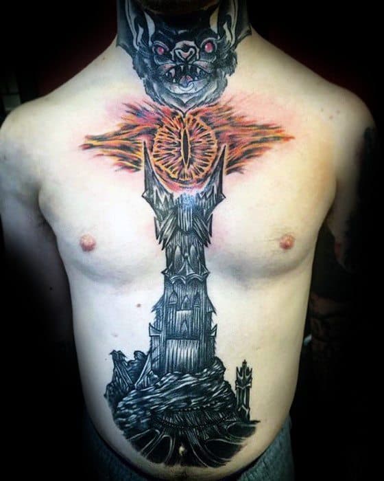 Eye of Sauron Tattoo: Meaning and Inspiration