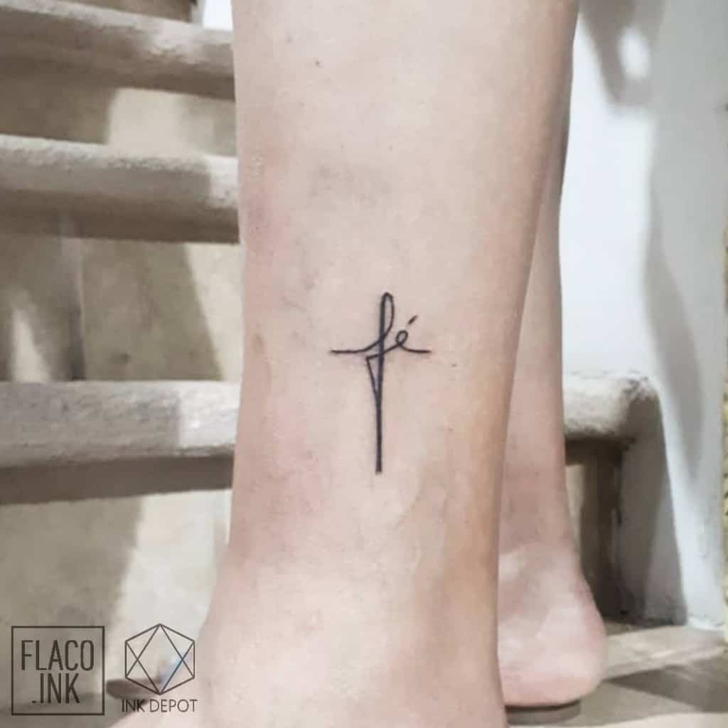 Faith Tattoo Faith Foot Cross Faith Foot Tattoos Faith Tattoo