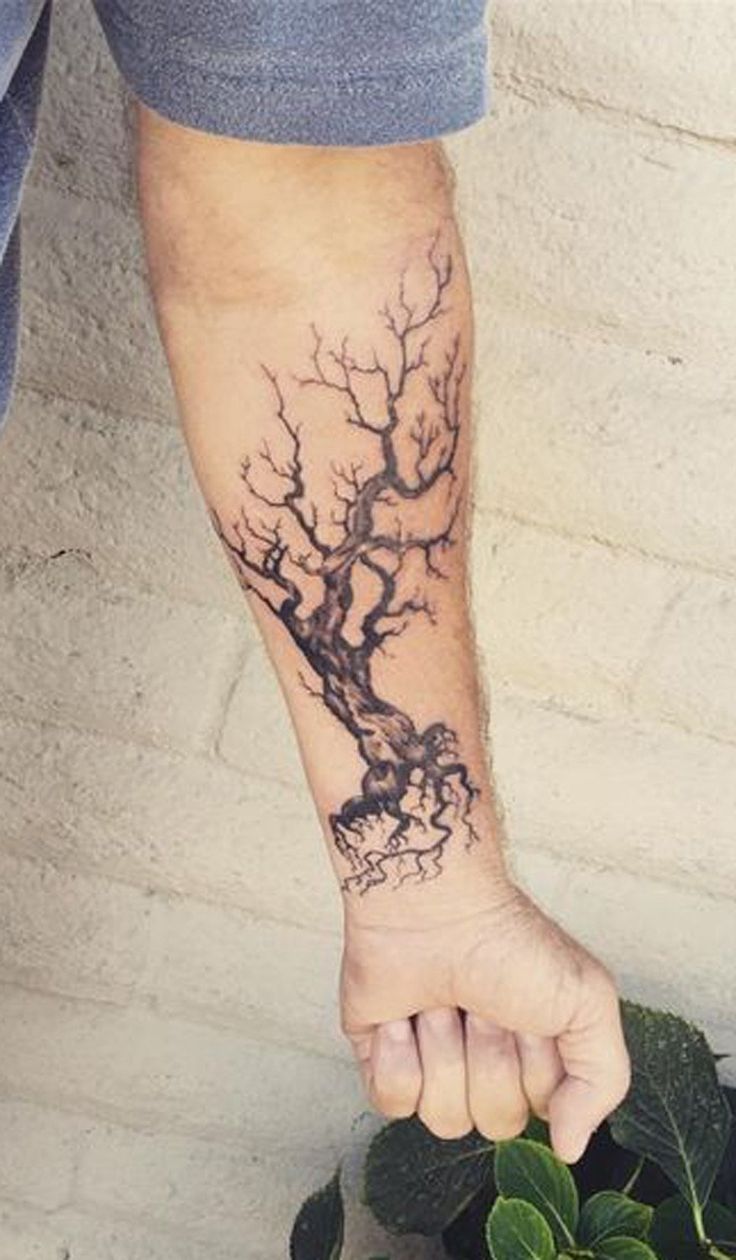 Family Tree Tattoo Ideas Forearm