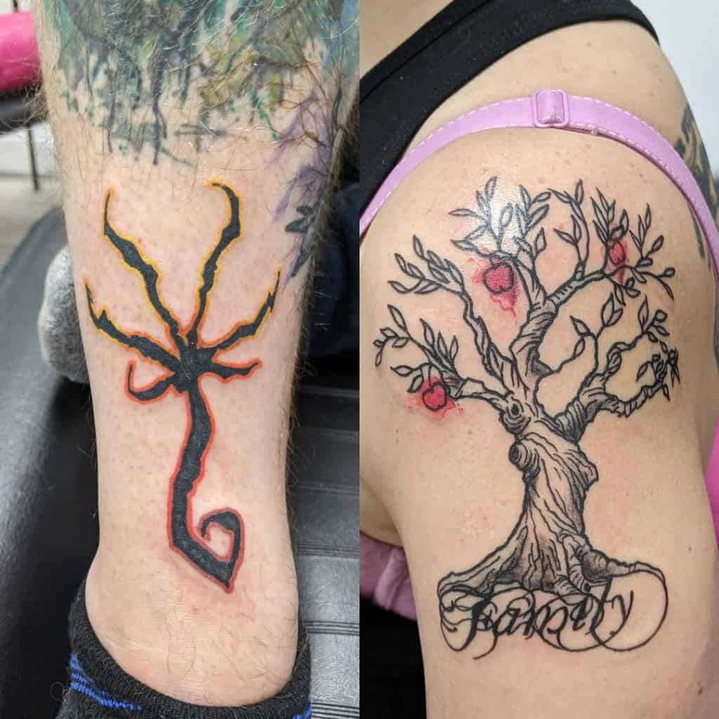 Family Tree Tattoo With Names 2 Family Tree Tattoo Tree Tattoo