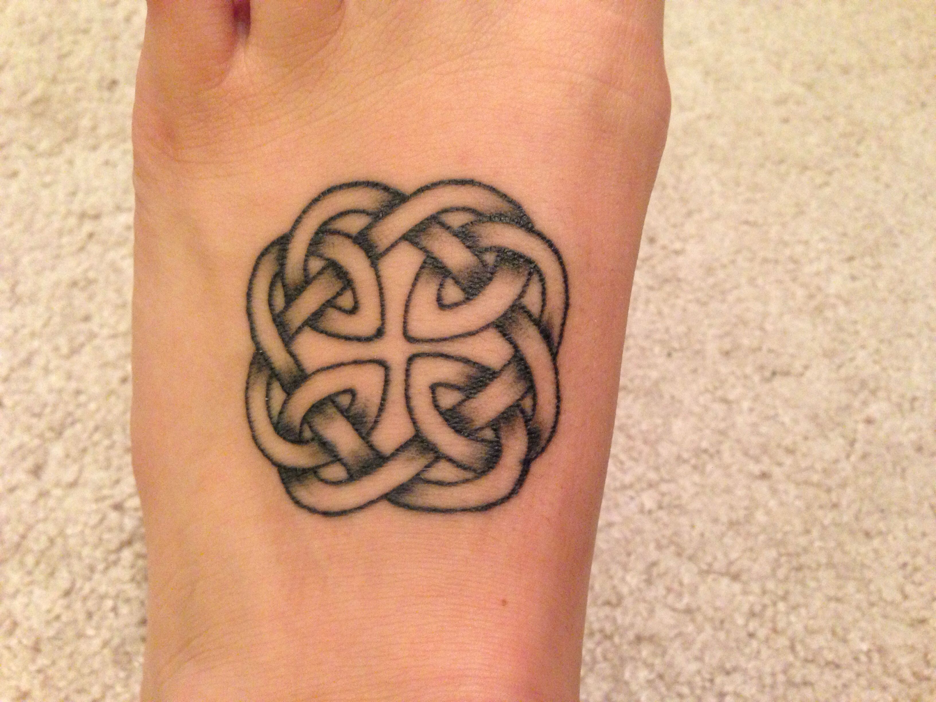 Father Daughter Celtic Knot Tattoo