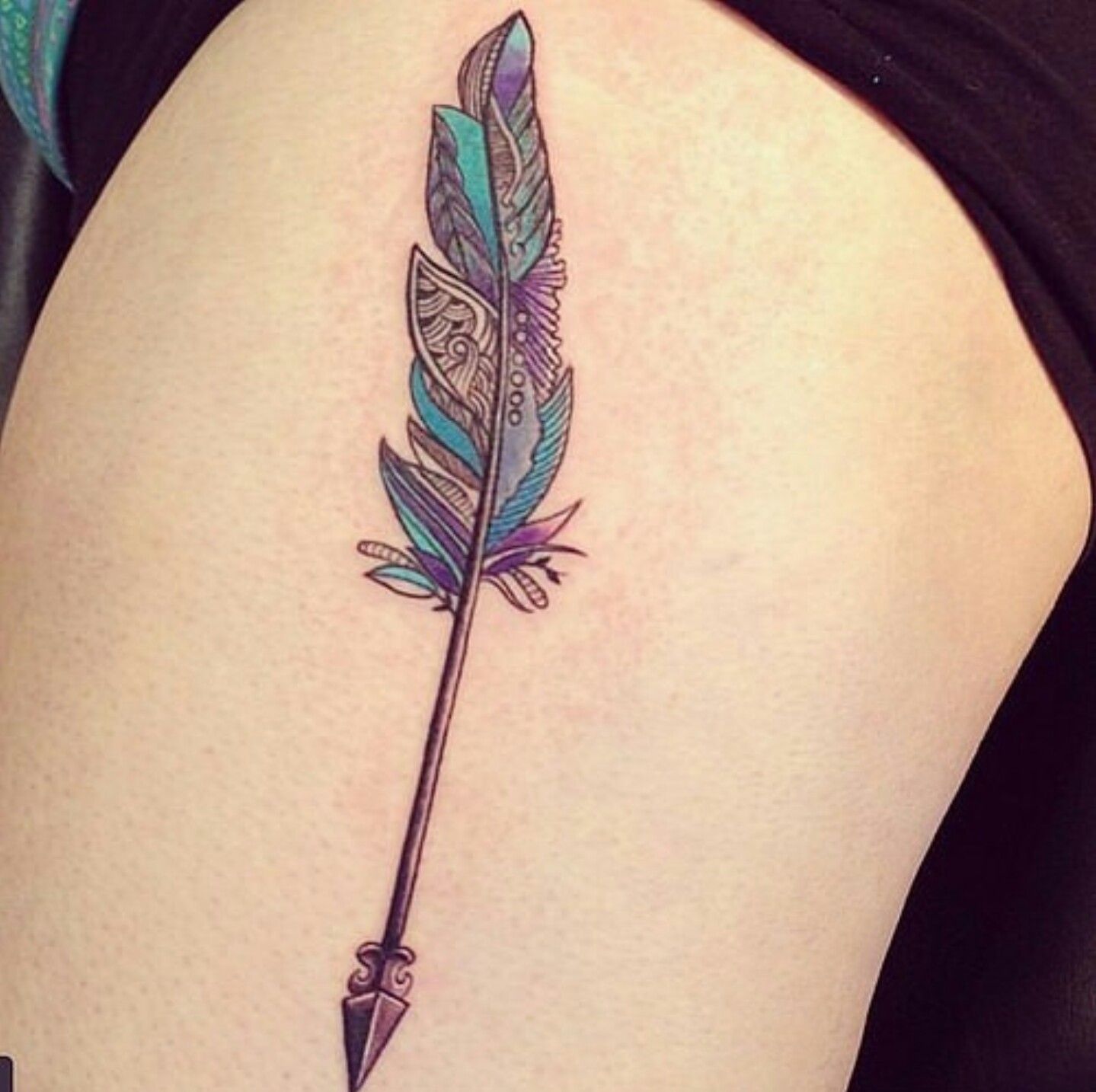 Feminine Arrow Tattoo: Unveiling Symbolic Significance