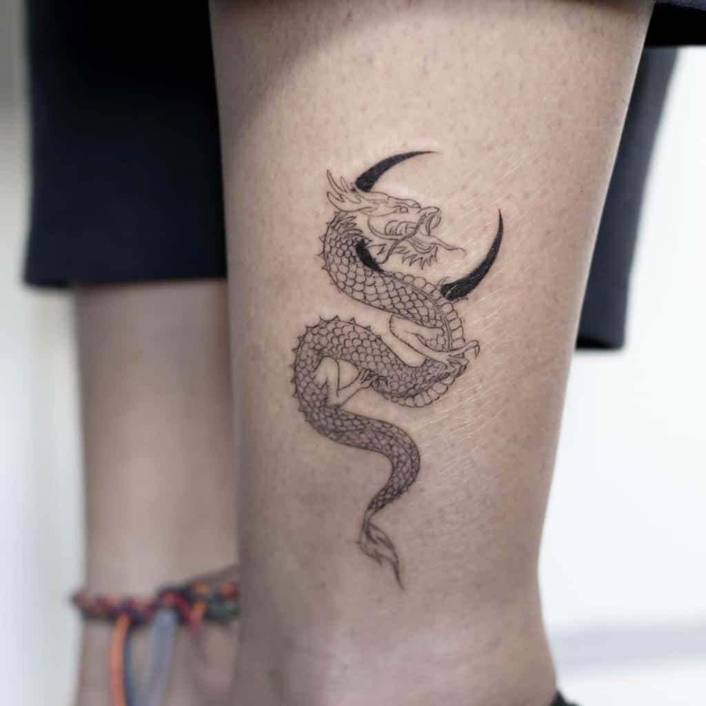 Charming Dragon Tattoo Ideas for Women