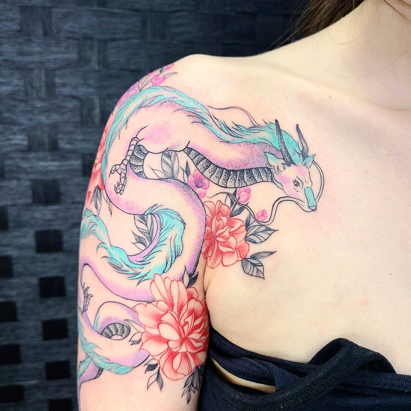 Discover the Allure of a Feminine Dragon Thigh Tattoo