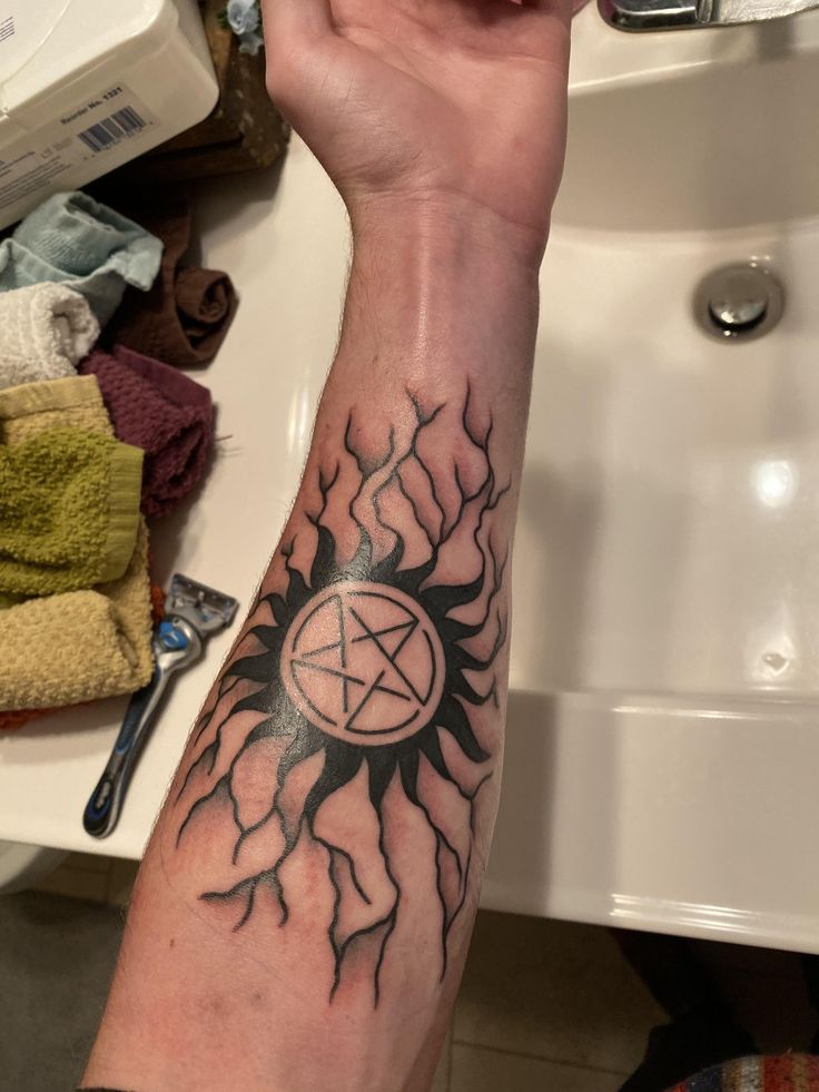 File Brittanyotatt Jpg Super Wiki Supernatural Tattoo Tattoos