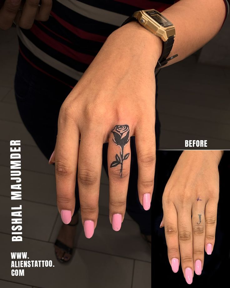 Finger Tattoo Cover Ups