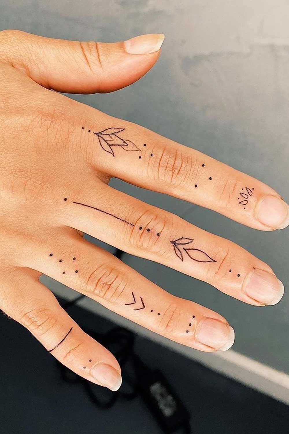 Finger Tattoos Simple Yet Unique Designs At Your Fingertips Glaminati