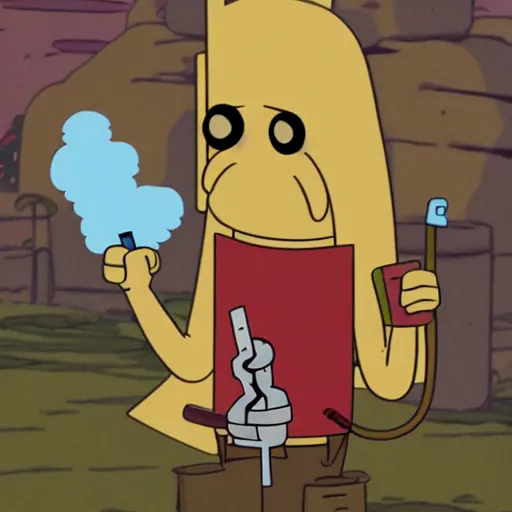 Finn Adventure Time Smoking A Cigarette Stable Diffusion Openart